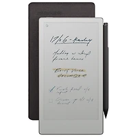 reMarkable Paper Pro Move 7.3" 64GB Paper Tablet with Marker Plus Pen & Poly Folio Case - Basalt