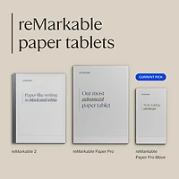 reMarkable Paper Pro Move 7.3" 64GB Paper Tablet with Marker Plus Pen - Silver