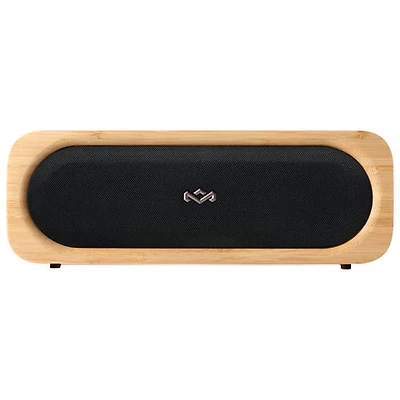 Haut-parleur sans fil Bluetooth résistant aux éclaboussures Get Together Go de House of Marley - Noir
