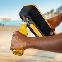 Haut-parleur sans fil Bluetooth résistant aux éclaboussures Get Together Go de House of Marley - Noir