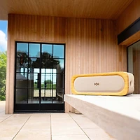 Haut-parleur sans fil Bluetooth Get Together 3 de House of Marley - Crème