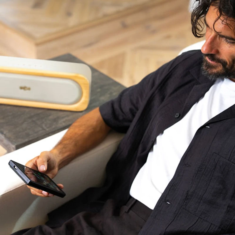 Haut-parleur sans fil Bluetooth Get Together 3 de House of Marley - Crème