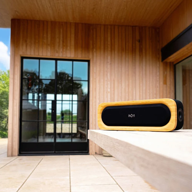 Haut-parleur sans fil Bluetooth Get Together 3 de House of Marley - Noir