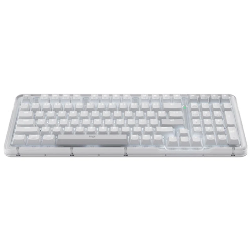 Clavier pleine grandeur à touches mécaniques rétroéclairées Bluetooth Alto Keys K98M de Logitech - Blanc cassé - Anglais