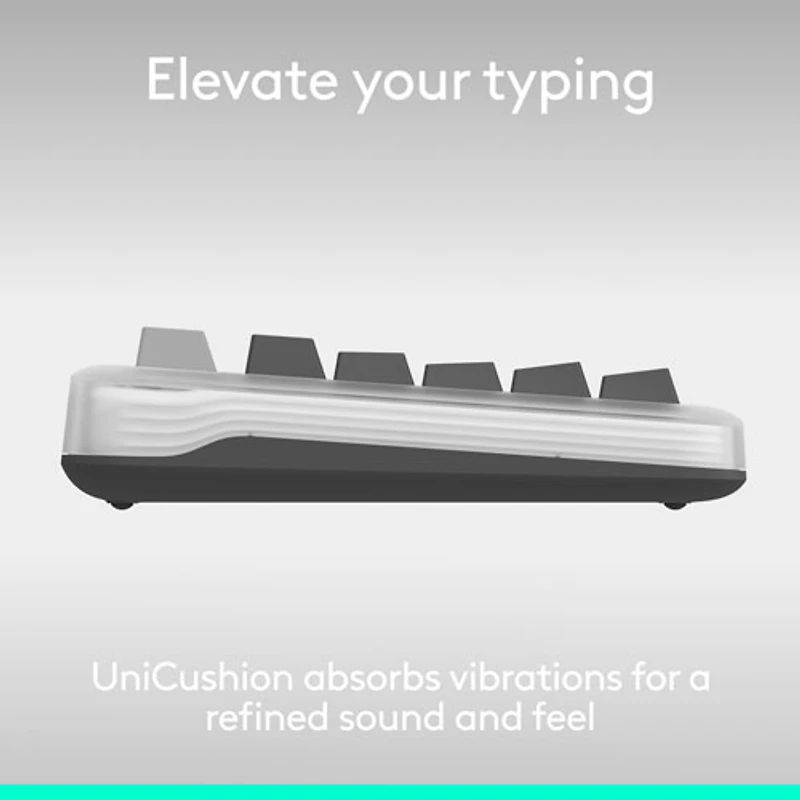 Clavier pleine grandeur à touches mécaniques rétroéclairées Bluetooth Alto Keys K98M de Logitech - Graphite - Anglais