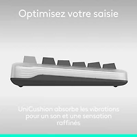 Clavier pleine grandeur à touches mécaniques rétroéclairées Bluetooth Alto Keys K98M de Logitech - Graphite - Anglais