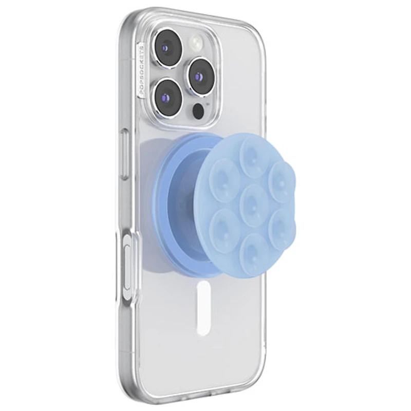 PopSockets PopGrip Suck-Up Universal Cell Phone Grip & Mount with MagSafe - Frost
