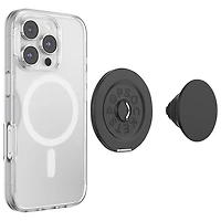 PopSockets PopGrip Kick-Out Universal Cell Phone Grip & Stand with MagSafe - Black