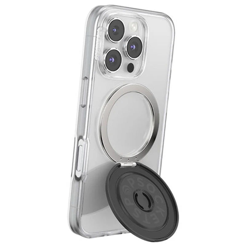 PopSockets PopGrip Kick-Out Universal Cell Phone Grip & Stand with MagSafe - Black