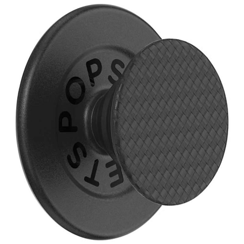 Support universel à prise extensible magnétique pour cellulaire PopGrip de PopSockets - Noir