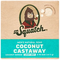 Dr. Squatch Men's Natural Bar Soap - Coconut Castaway