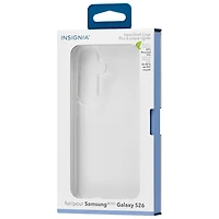 Étui rigide ajusté d'Insignia pour Galaxy S26 - Transparent