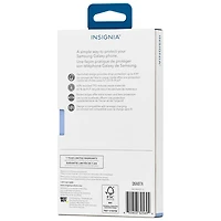 Étui rigide ajusté d'Insignia pour Galaxy S26 - Transparent