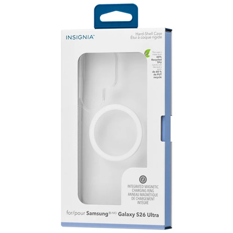 Insignia Fitted Hard Shell Case with MagSafe for Galaxy S26 Ultra - Clear