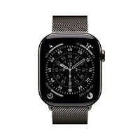 Rogers Apple Watch Series 11 (GPS + Cellular) 46mm Slate Titanium Case with Slate Milanese Loop - Medium/Large - Monthly Financing