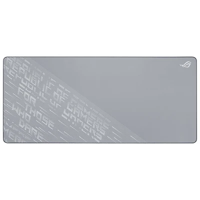 Tapis de souris de jeu ROG Scabbard II XXL d'ASUS - Gris arctique