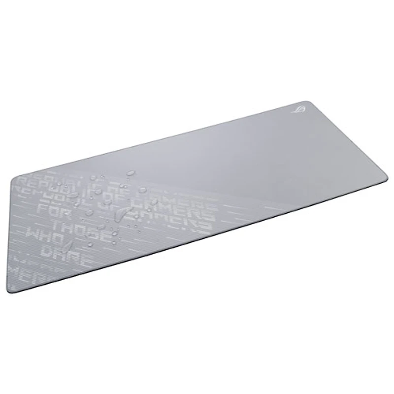Tapis de souris de jeu ROG Scabbard II XXL d'ASUS - Gris arctique