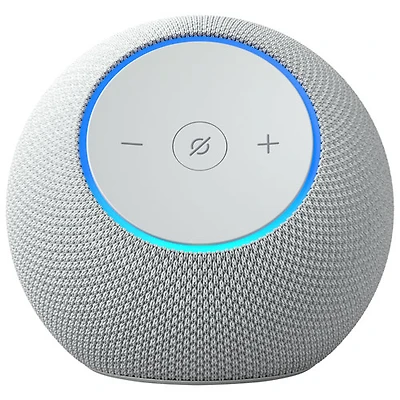 Haut-parleur intelligent Echo Dot Max d'Amazon avec Alexa+ - Blanc glacier