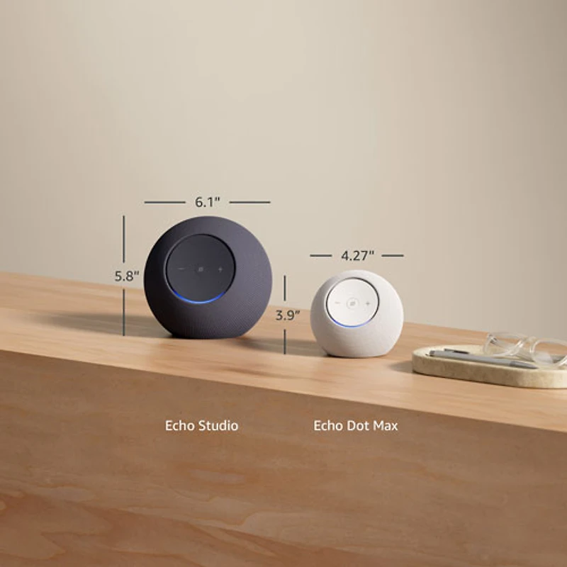 Amazon Echo Dot Max Smart Speaker with Alexa+ - Amethyst