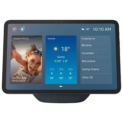 Amazon Echo Show 8 (4th Gen) Smart Display with Spatial Audio & Alexa+ - Graphite