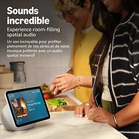 Amazon Echo Show 8 (4th Gen) Smart Display with Spatial Audio & Alexa+ - Graphite