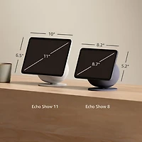 Amazon Echo Show 8 (4th Gen) Smart Display with Spatial Audio & Alexa+ - Graphite