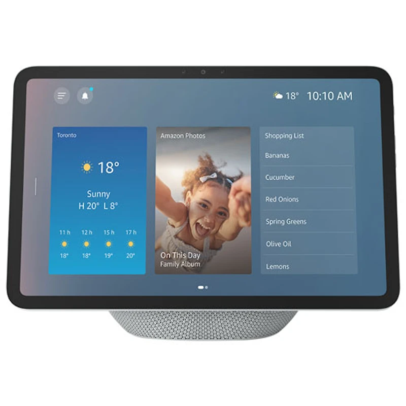 Amazon Echo Show 11 Smart Display with Spatial Audio & Alexa+ - Glacier White