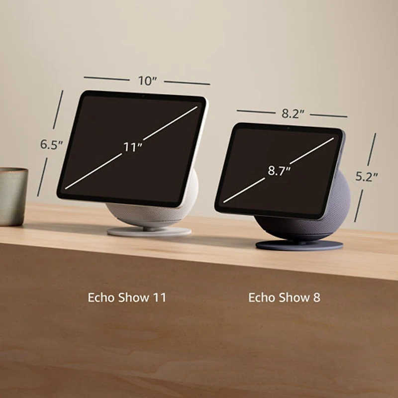 Amazon Echo Show 11 Smart Display with Spatial Audio & Alexa+ - Graphite