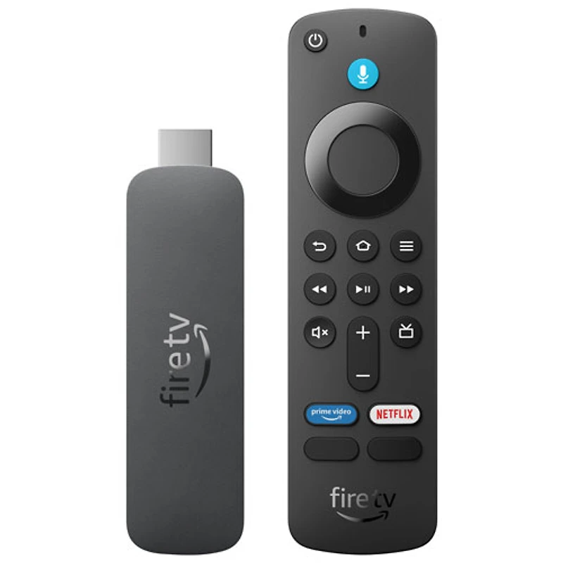 Lecteur multimédia Fire TV Stick 4K Select (2025) d'Amazon avec télécommande vocale Alexa
