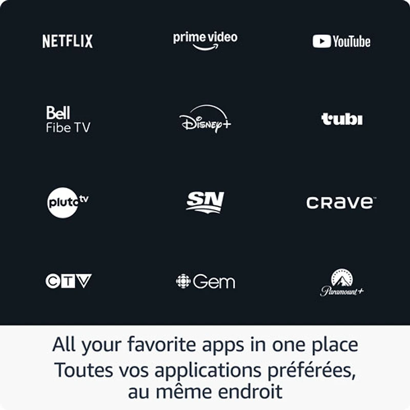 Lecteur multimédia Fire TV Stick 4K Select (2025) d'Amazon avec télécommande vocale Alexa