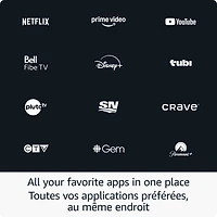 Lecteur multimédia Fire TV Stick 4K Select (2025) d'Amazon avec télécommande vocale Alexa