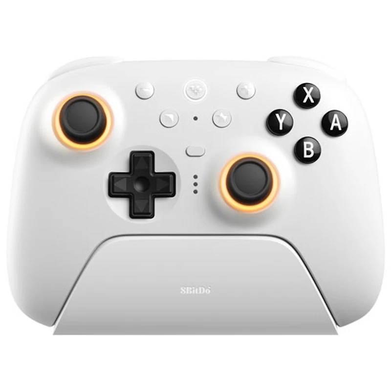 8BitDo Ultimate 3 Bluetooth Controller for Switch/Switch 2/Windows/Android/iOS - White