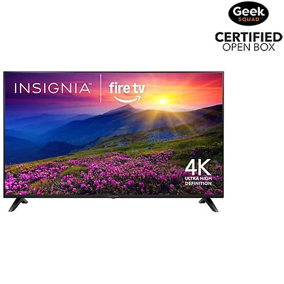 Open Box - Insignia 50" 4K UHD HDR LCD Fire TV Smart TV (NS-50F502CA26) - 2024 - Only at Best Buy