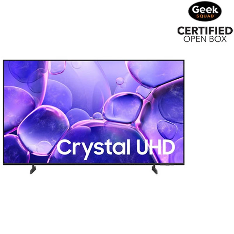 Boîte ouverte - Téléviseur intelligent Tizen HDR DEL UHD 4K de 58 po série U8200F de Samsung (UN58U8200FFXZC) - 2025