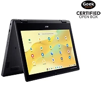 Open Box - Acer 11.6" Touchscreen 2-in-1 Chromebook Laptop (MediaTek Kompanio 528/8GB RAM/128GB eMMC)