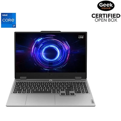 Open Box - Lenovo LOQ 15.6" Gaming Laptop - Luna Grey (Intel Core i7 - 14700HX/16GB RAM/1TB SSD/RTX 5050)