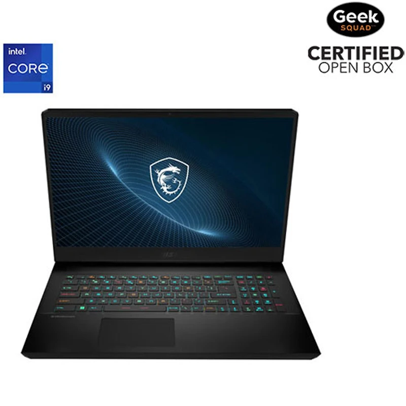 Open Box - MSI GP76 Leopard 17.3" Gaming Laptop (Intel Core i9-12900H/1TB SSD/16GB RAM/RTX 3070 Ti/Windows 11)