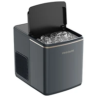 Machine à glaçons arrondis autonome et rétro 26 lb de Frigidaire (EFIC513) - Gris