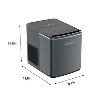 Machine à glaçons arrondis autonome et rétro 26 lb de Frigidaire (EFIC513) - Gris