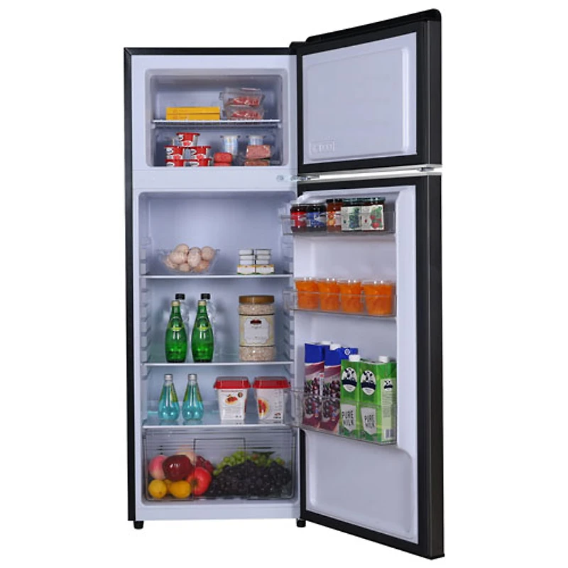 Frigidaire Retro 22" 7.2 Cu. Ft. Top Freezer Refrigerator (EFR789-BLACK) - Black