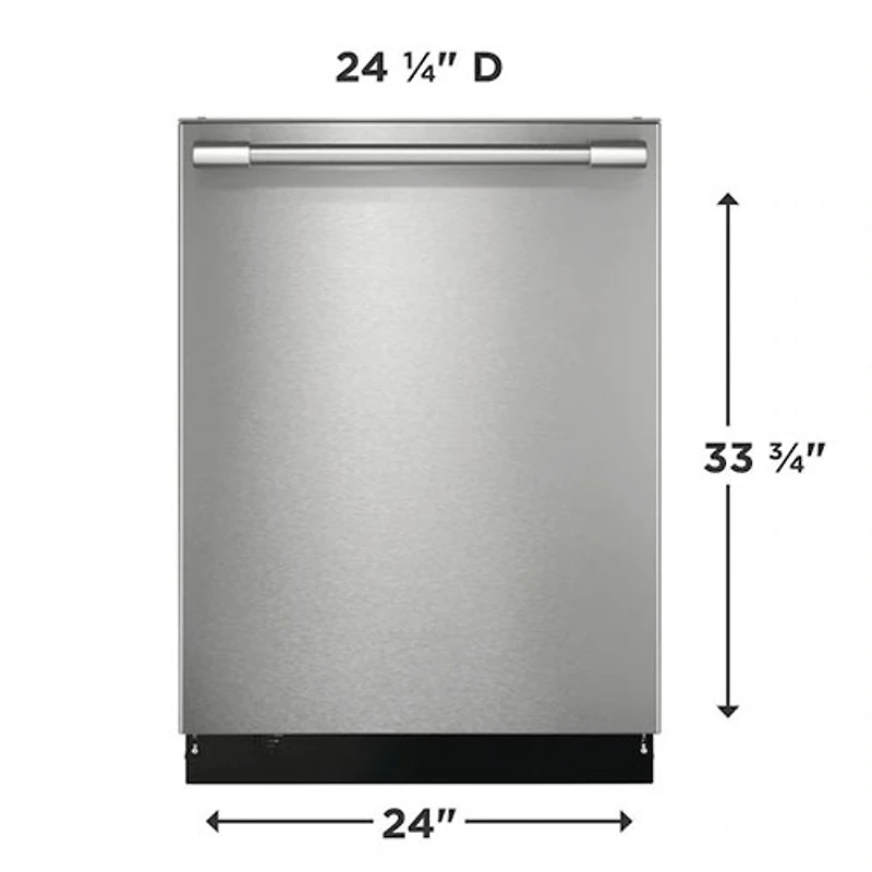 Lave-vaisselle hybride encastrable 24 po 49 dB de Frigidaire (FDHP4336AW) - Blanc