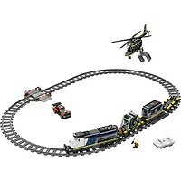 LEGO City : Le braquage du train de la police - 1313 pièces (60508)
