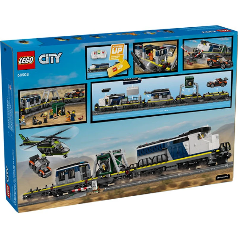 LEGO City : Le braquage du train de la police - 1313 pièces (60508)