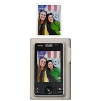 Fujifilm Instax Mini LiPlay+ Instant Camera Gift Set - Sandy Beige