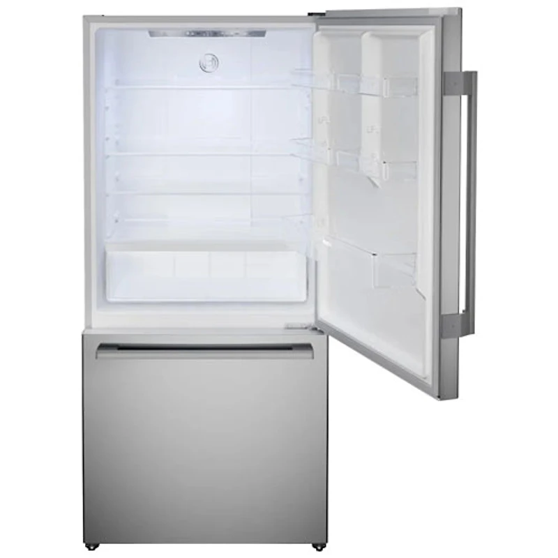 Réfrigérateur à congélateur inférieur 17,2 pi³ 32 po série 100 de Bosch (B33CM10SNS) - Acier inoxydable