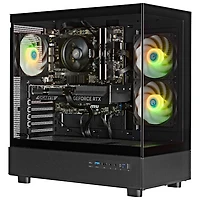 Ordinateur de jeu Glass de Technoid (Ryzen 7 7700X d'AMD/RAM 32 Go/SSD 2 To/GeForce RTX 5060/Windows 11)