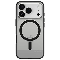 Étui rigide ajusté avec MagSafe d'Incase Designs pour iPhone 17 Pro - Noir translucide