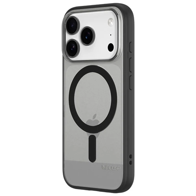 Étui rigide ajusté avec MagSafe d'Incase Designs pour iPhone 17 Pro - Noir translucide