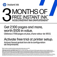 Imprimante à jet d'encre tout-en-un sans fil DeskJet 2827e de HP