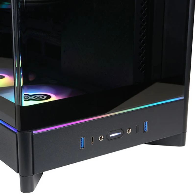 Ordinateur de jeu Gamer Supreme de CyberPowerPC (Core i7-14700F d'Intel/RAM 32 Go/SSD 2 To/GeForce RTX 5070/Windows 11) - Anglais